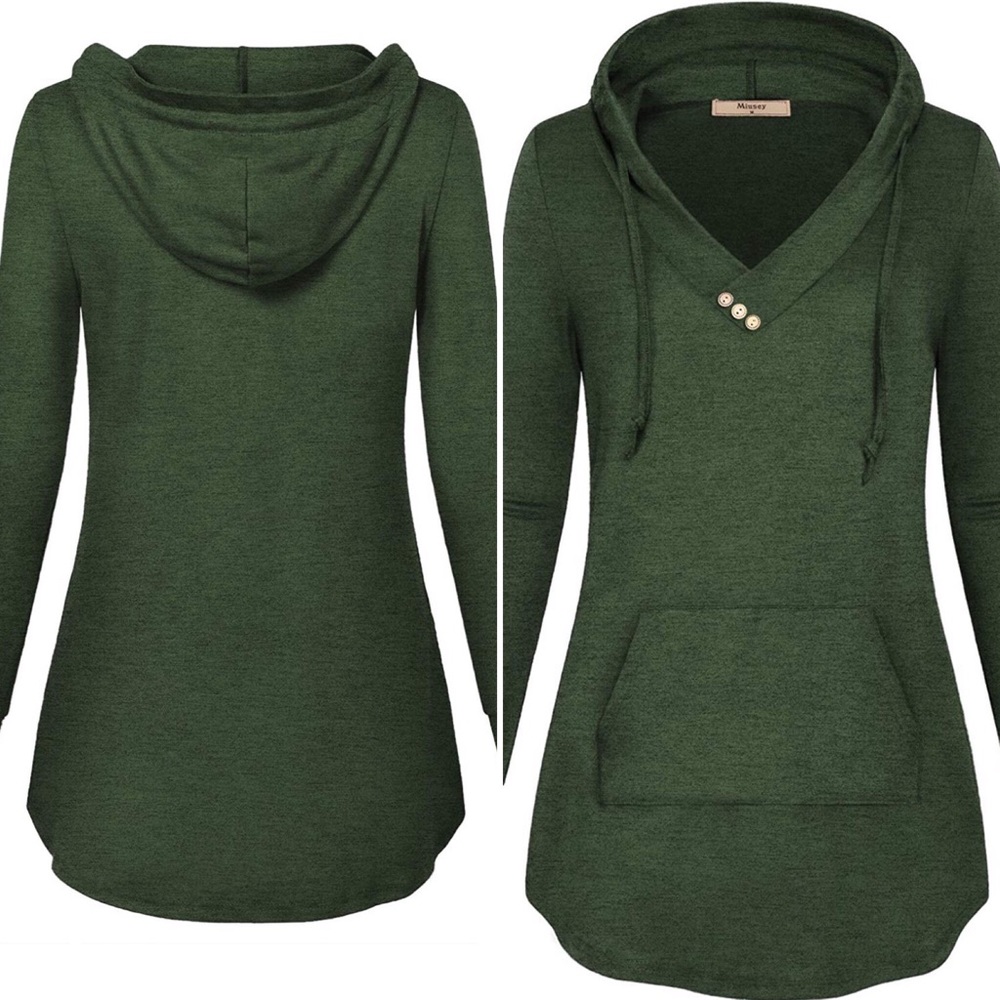 Miusey Tunic Hoodie XL Like New